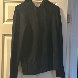 Love Ellie black hooded sweater